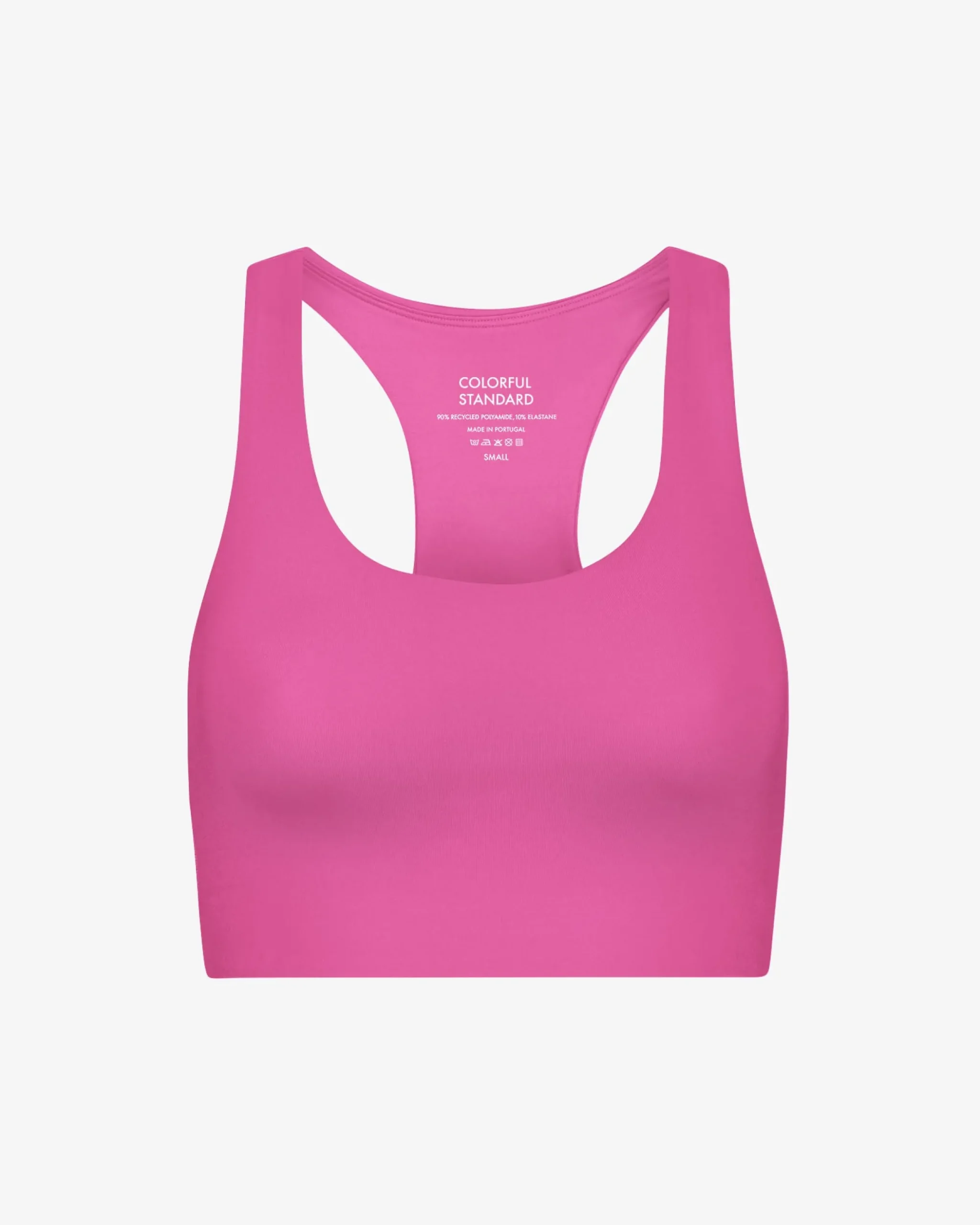 Active Cropped Bra - Bubblegum Pink