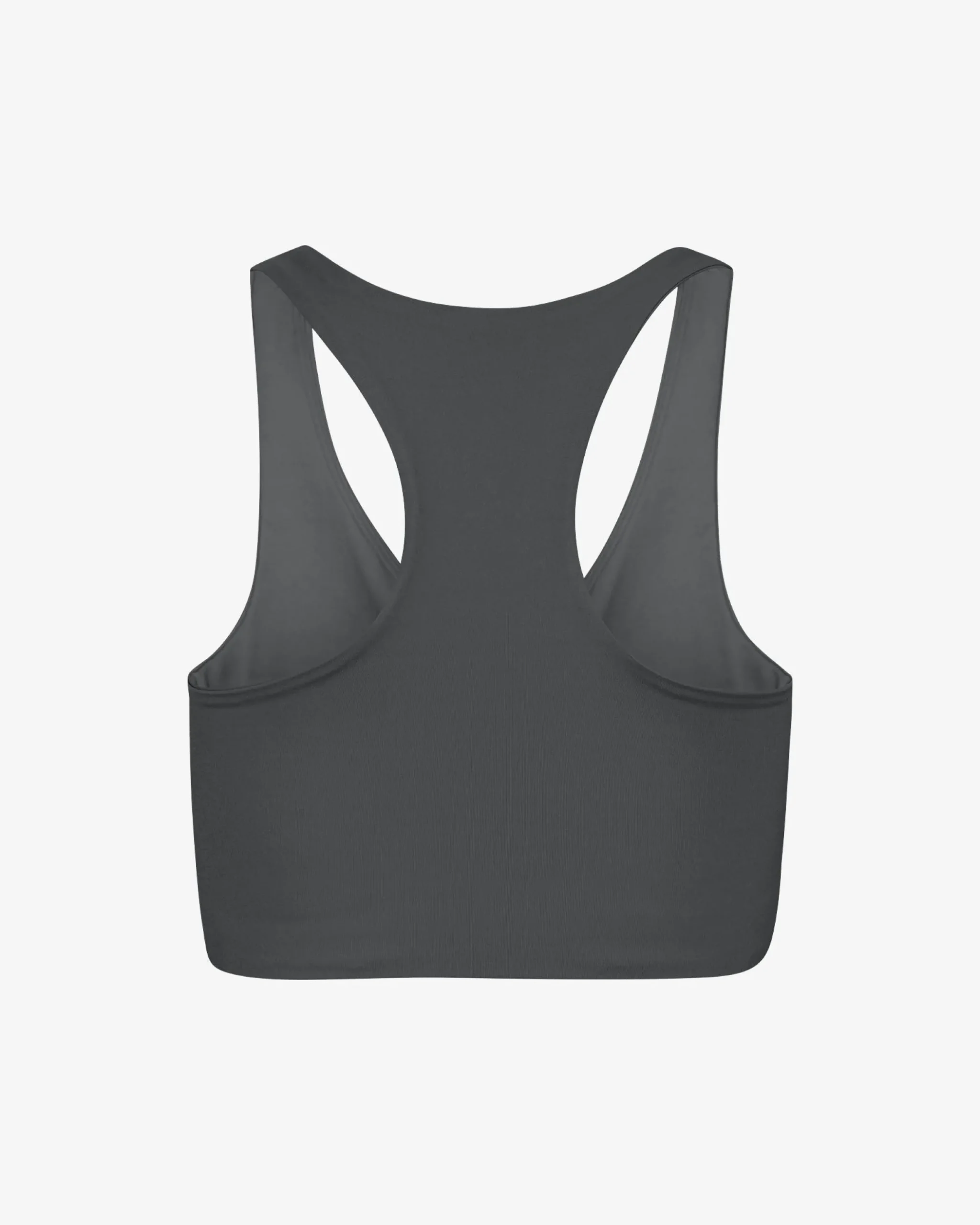 Active Cropped Bra - Lava Grey