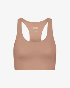 Active Cropped Bra - Rosewood Mist