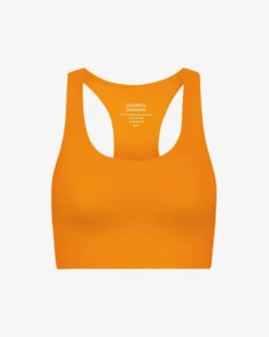 Active Cropped Bra - Sunny Orange