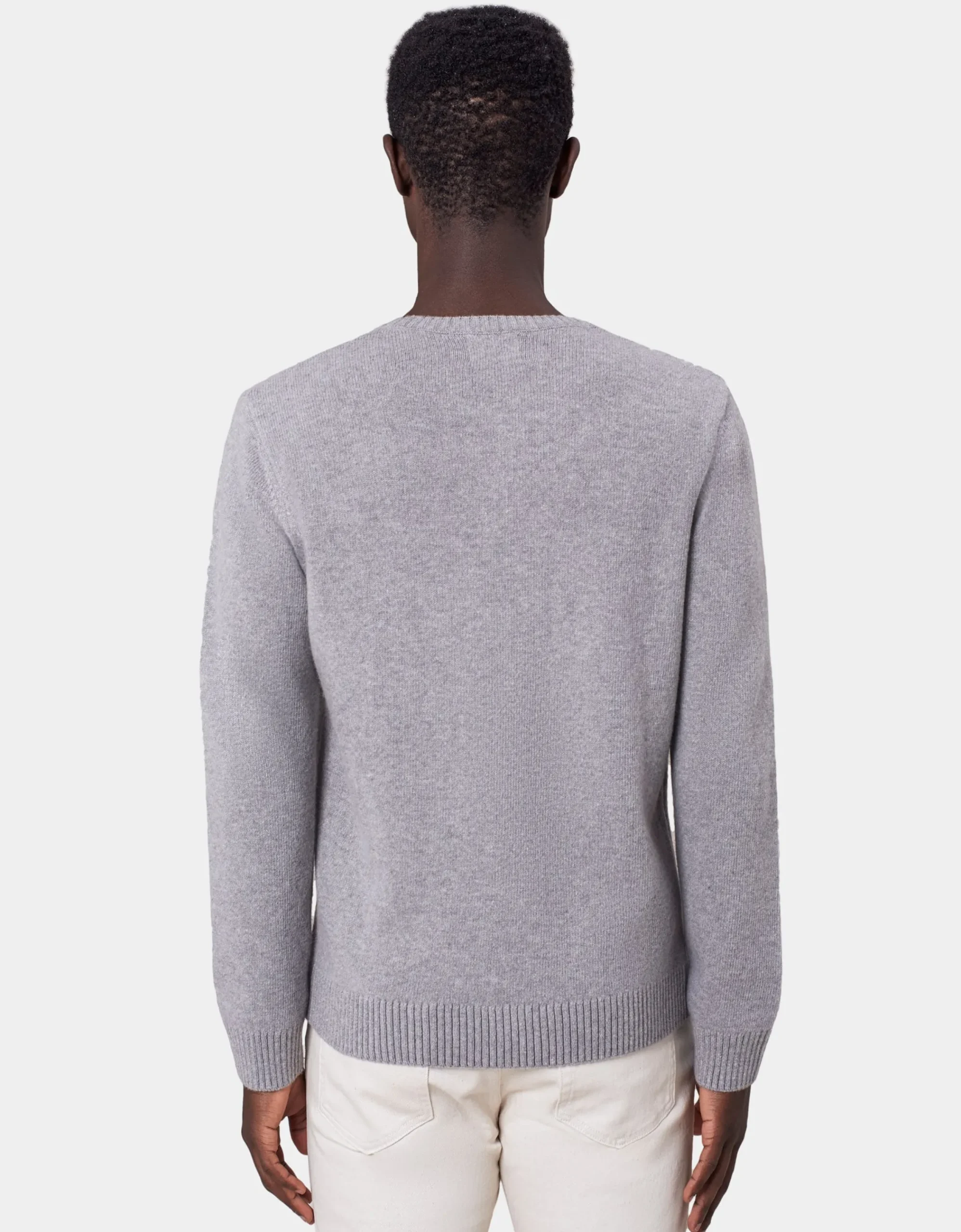 Classic Merino Wool Crew - Burned Yellow