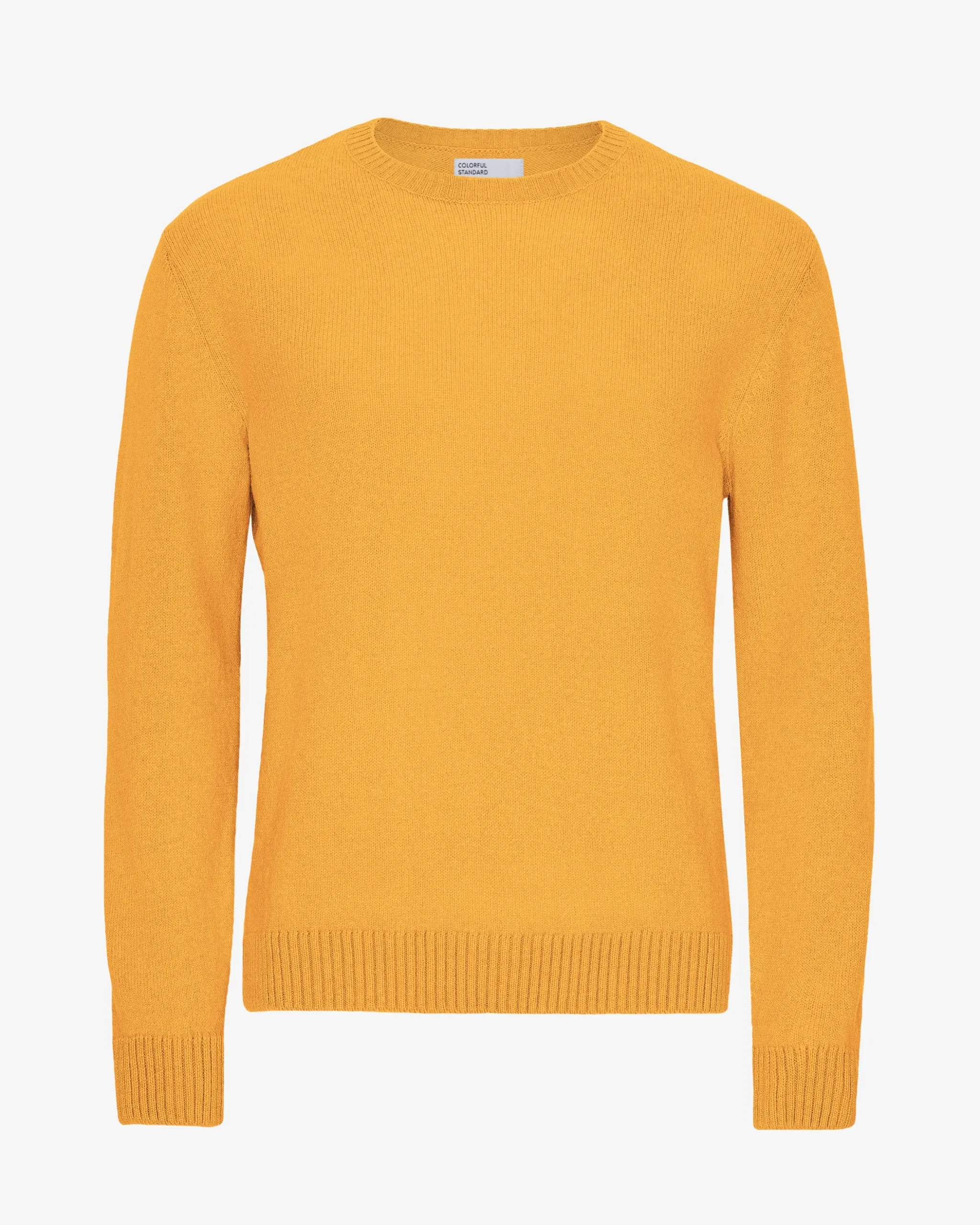 Classic Merino Wool Crew - Burned Yellow