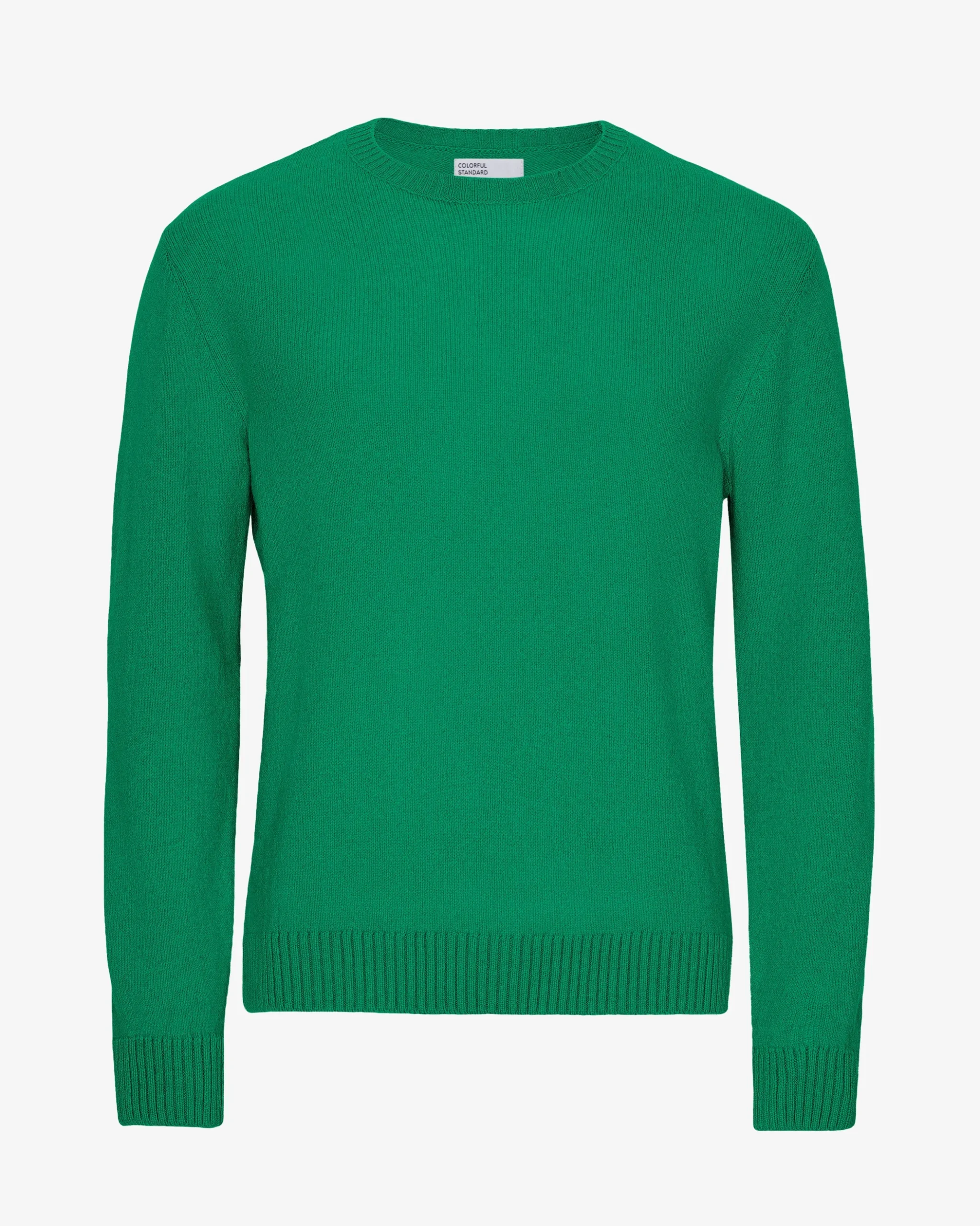 Classic Merino Wool Crew - Kelly Green