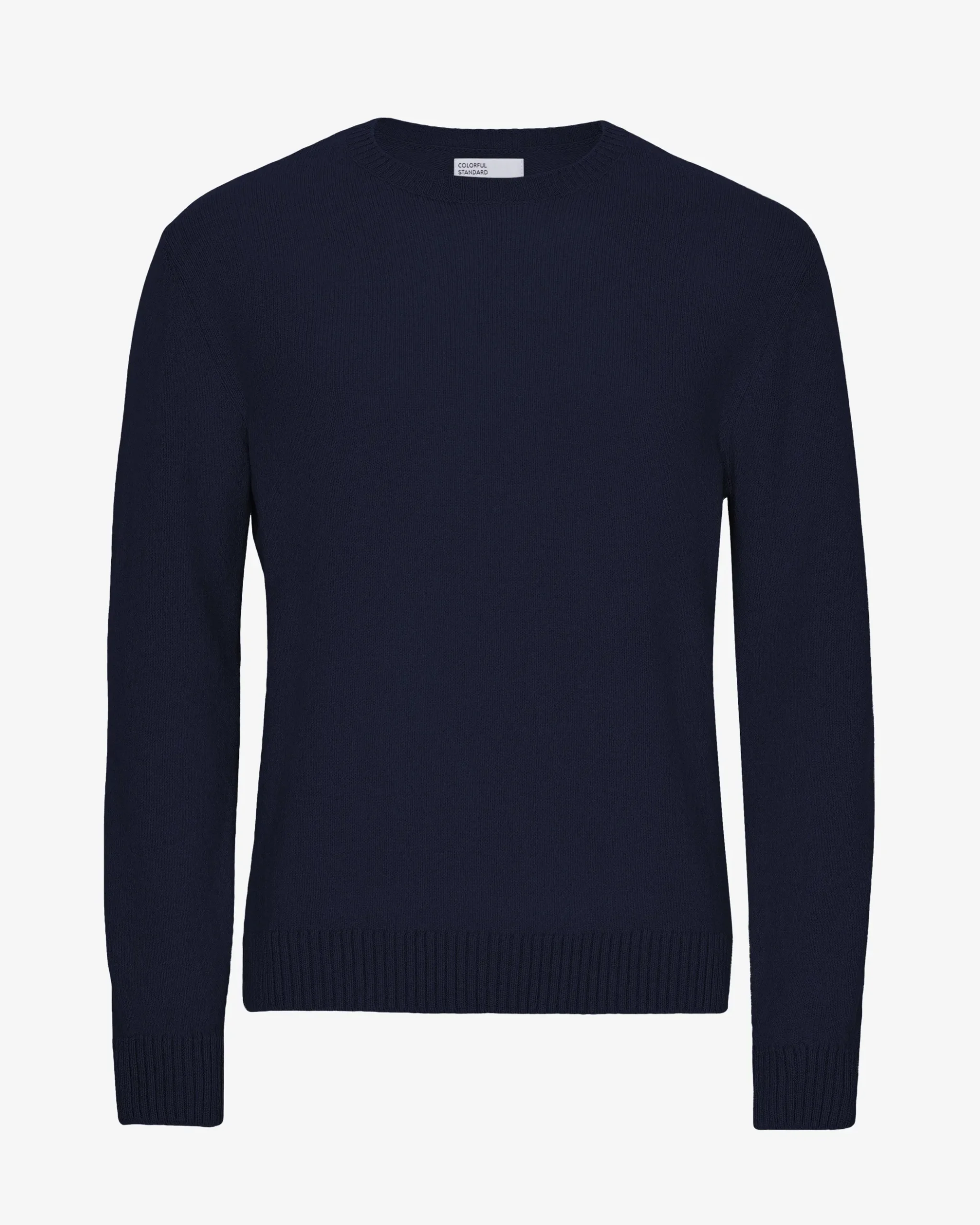 Classic Merino Wool Crew - Navy Blue