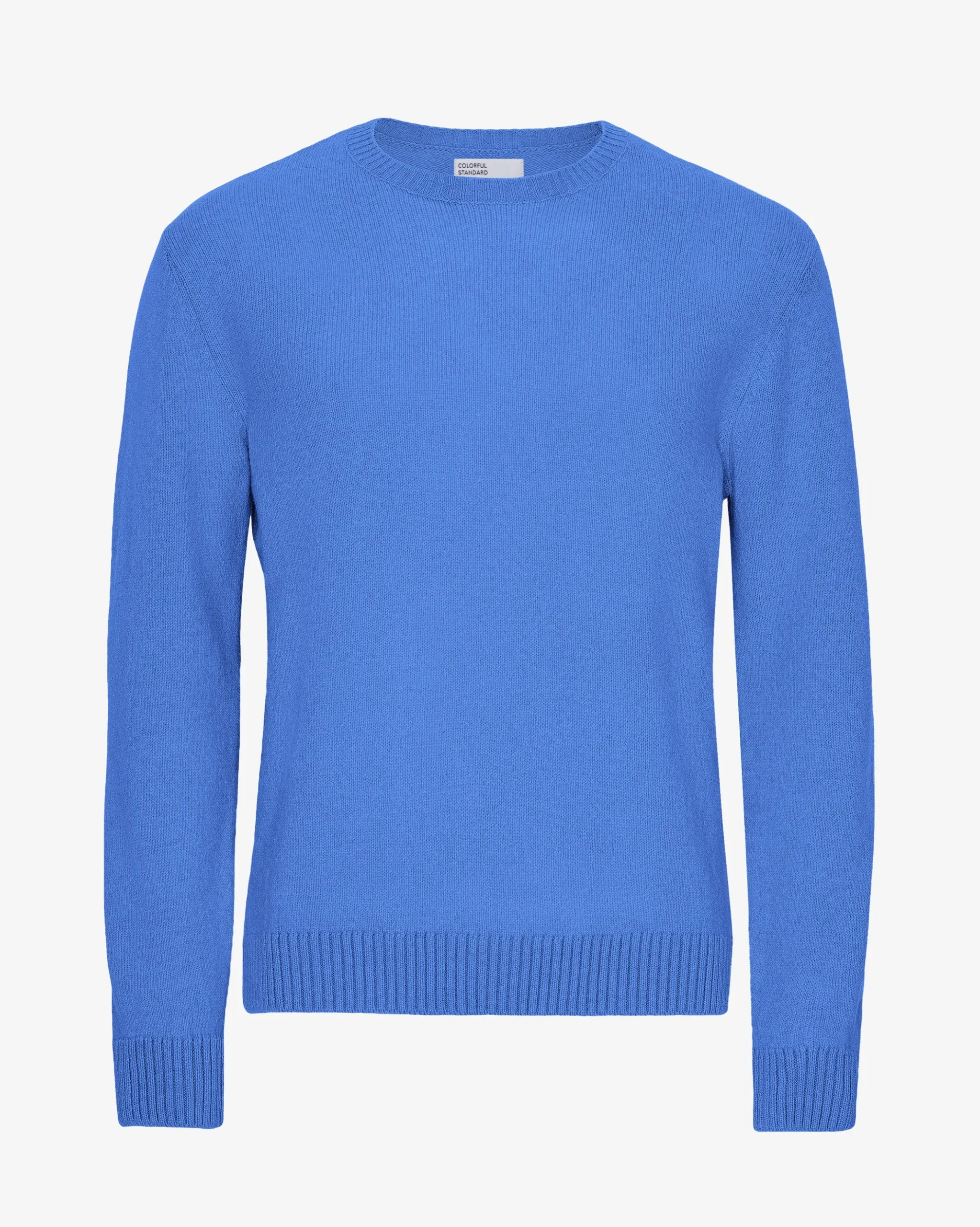 Classic Merino Wool Crew - Pacific Blue
