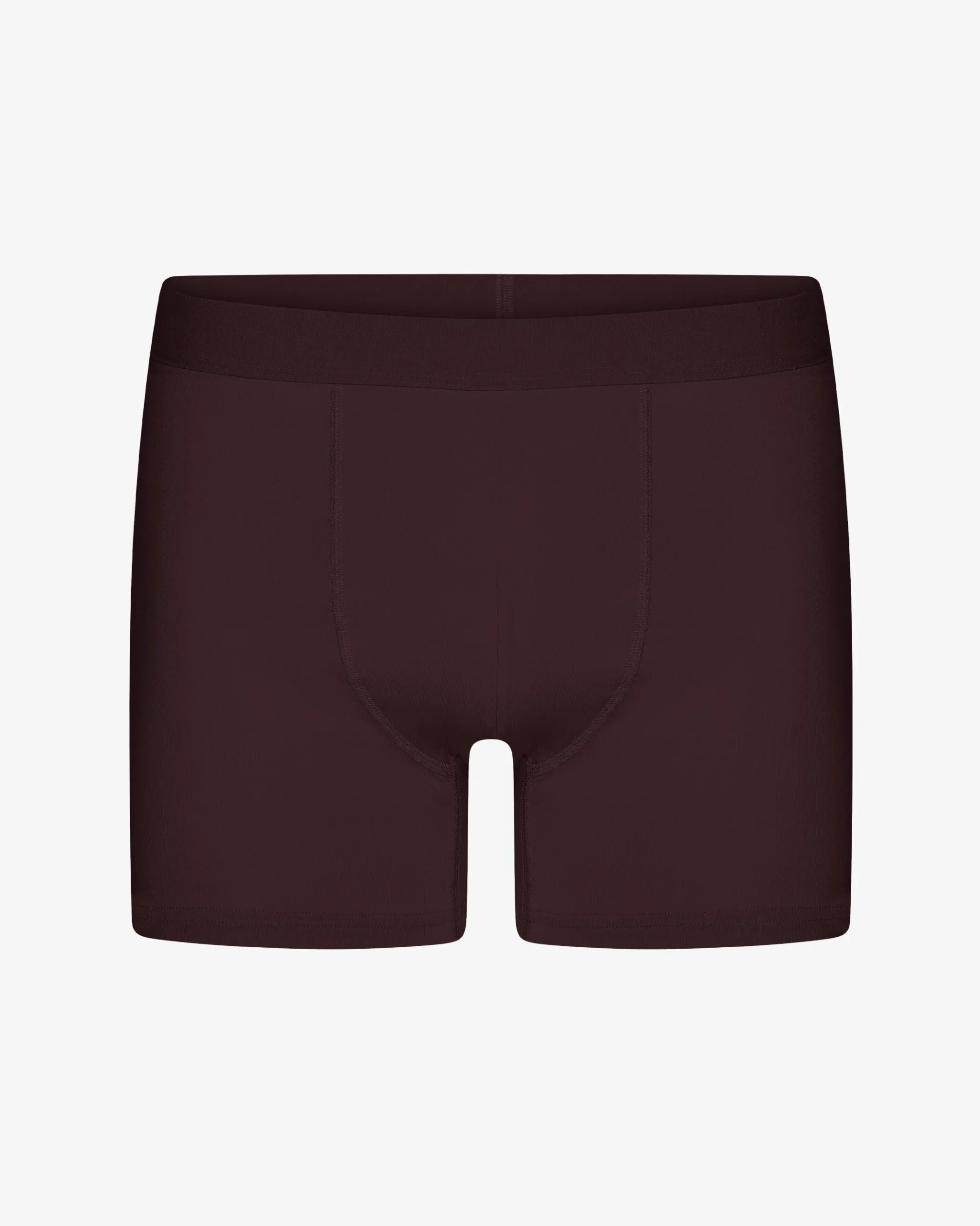 Classic Organic Boxer Briefs - Oxblood Red