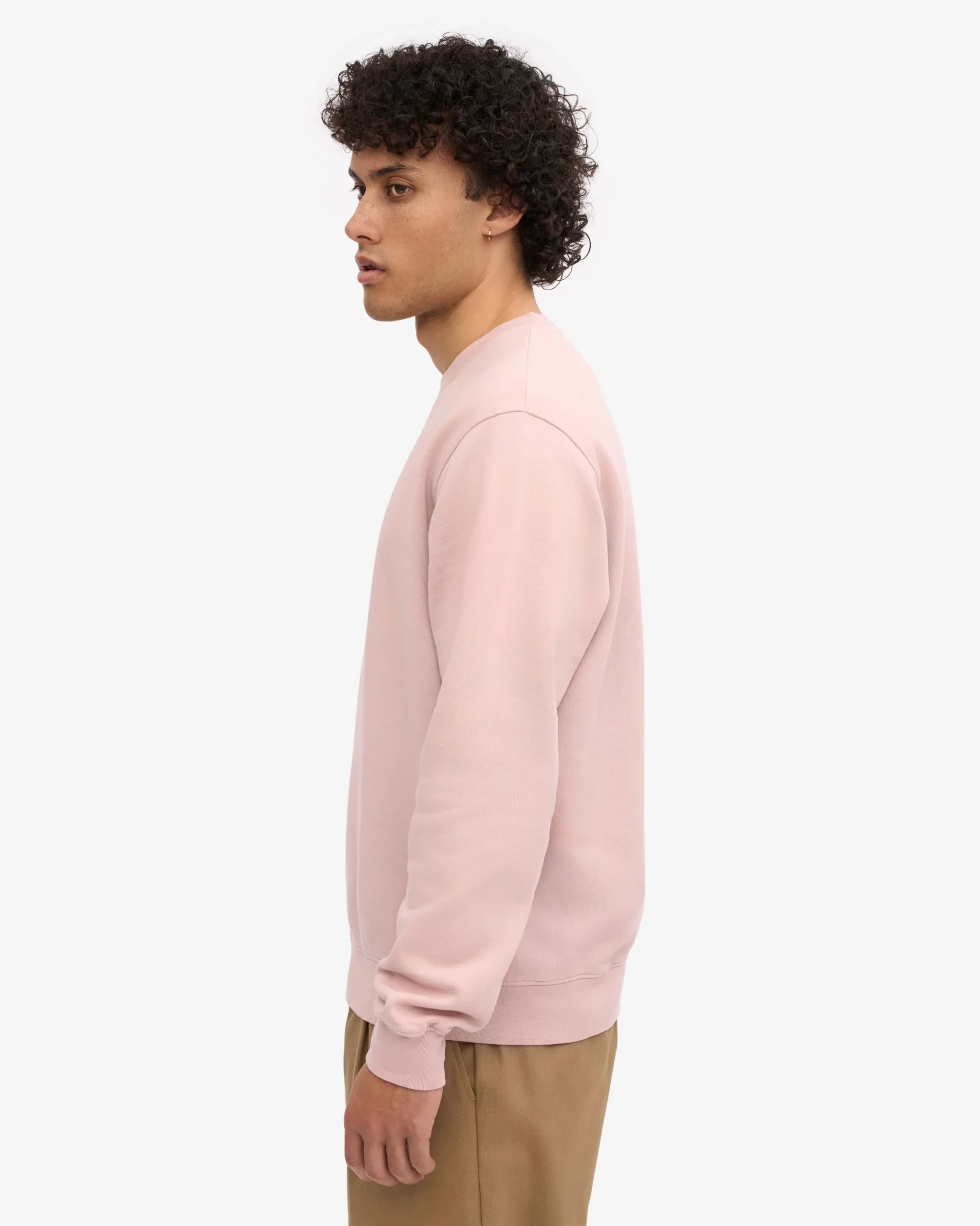 Classic Organic Crew - Faded Pink