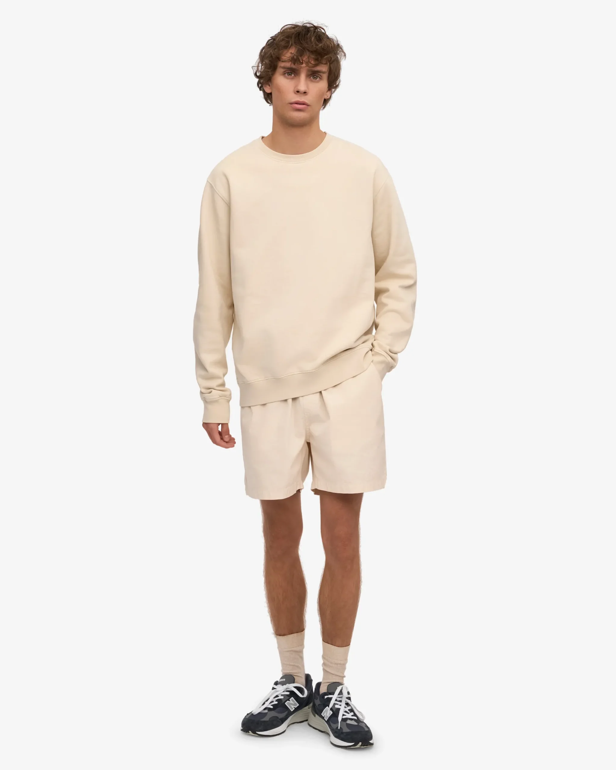 Classic Organic Crew - Ivory White