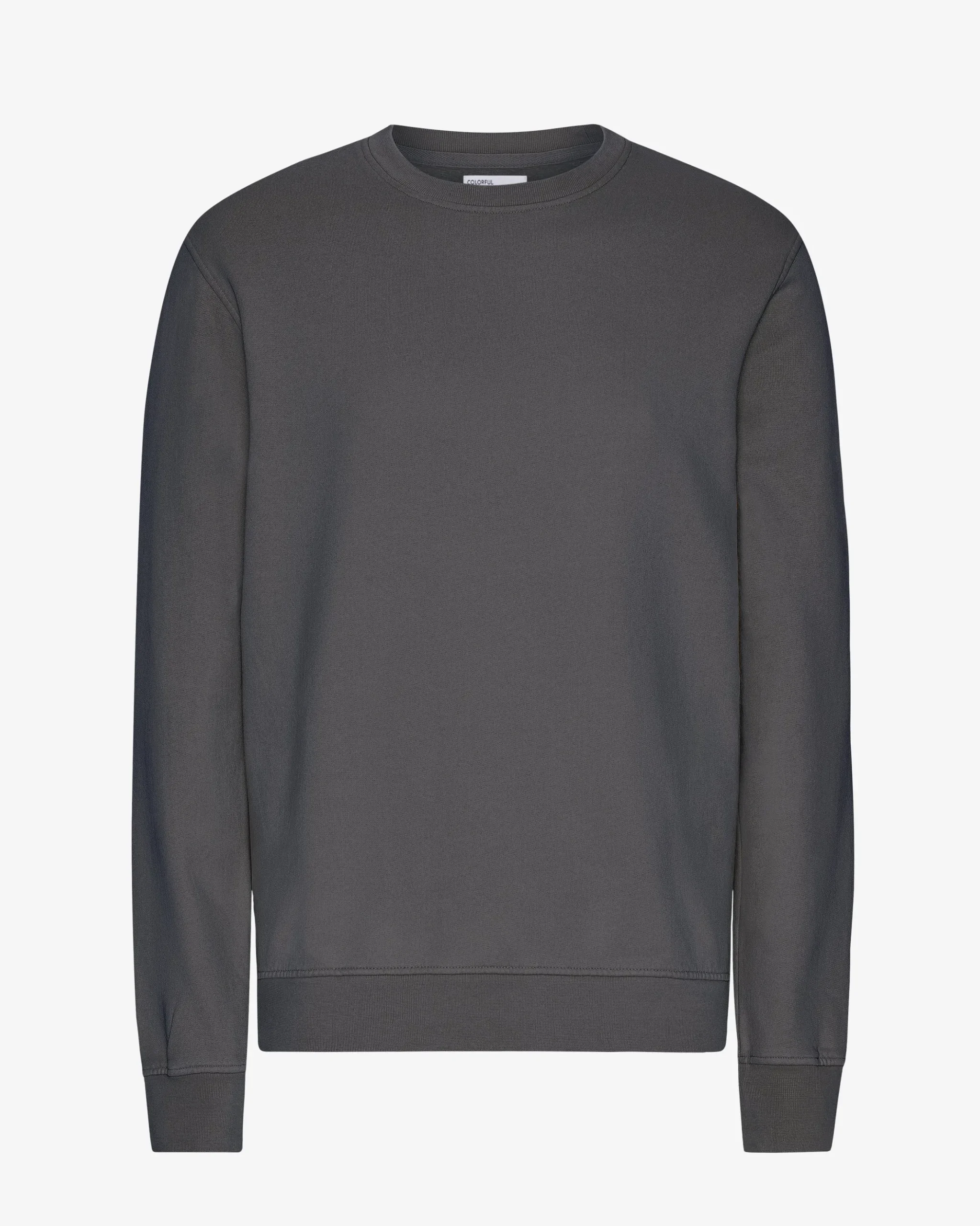 Classic Organic Crew - Lava Grey