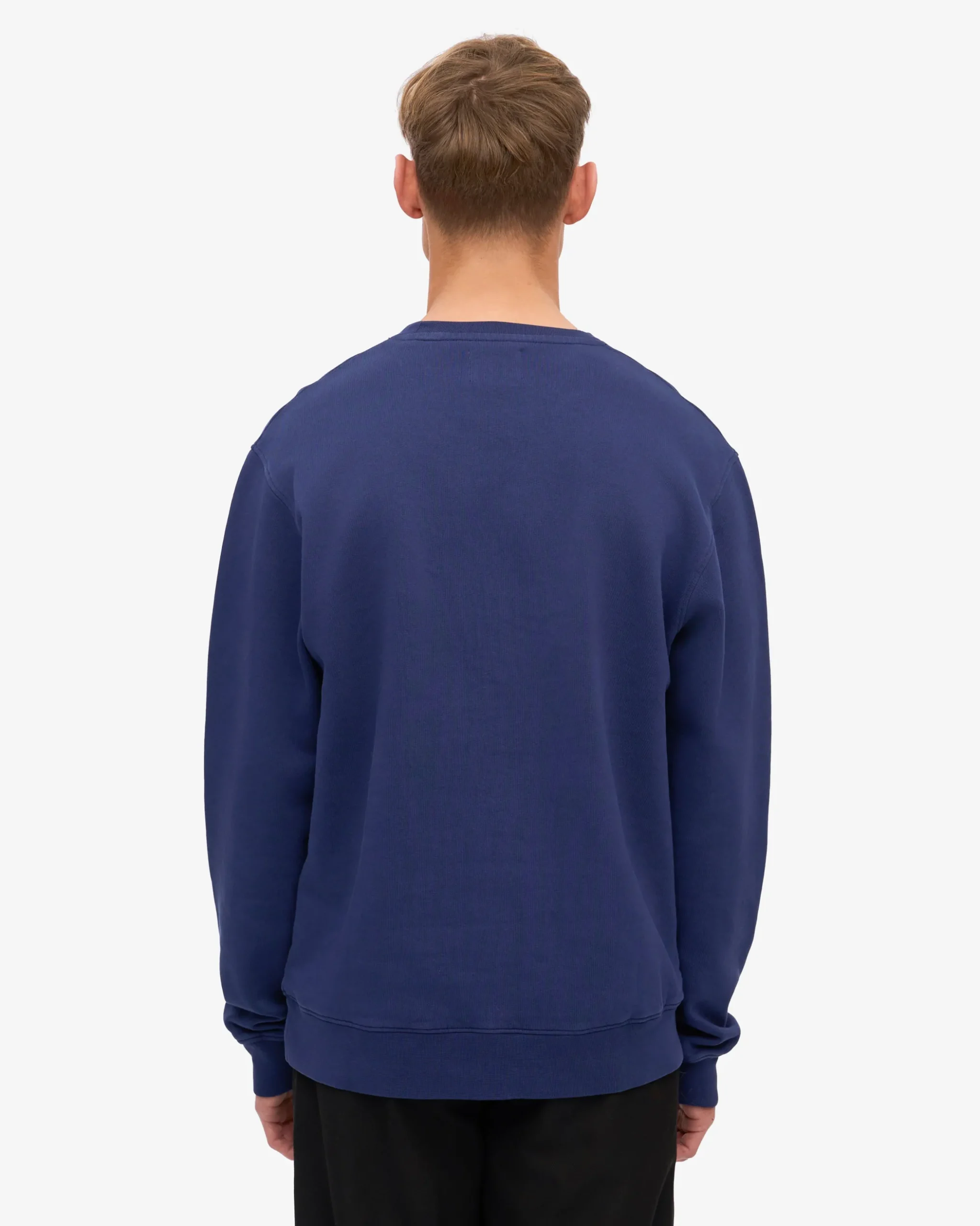 Classic Organic Crew - Marine Blue