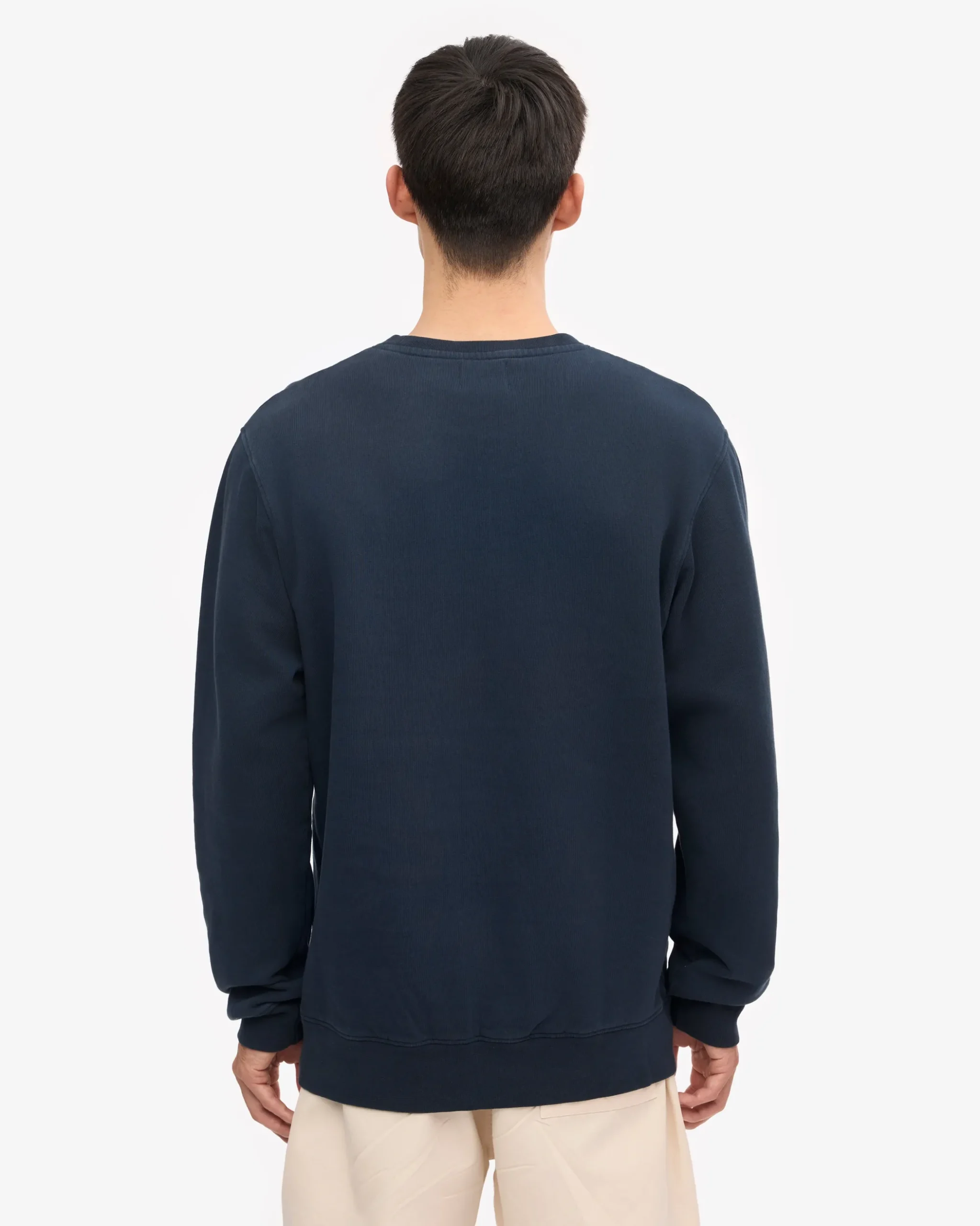 Classic Organic Crew - Navy Blue