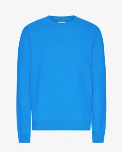 Classic Organic Crew - Pacific Blue