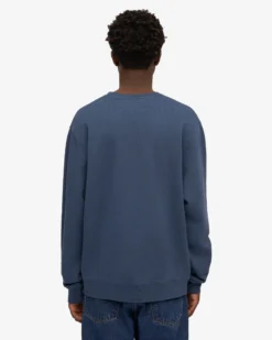 Classic Organic Crew - Petrol Blue