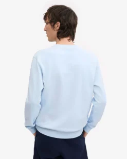 Classic Organic Crew - Polar Blue