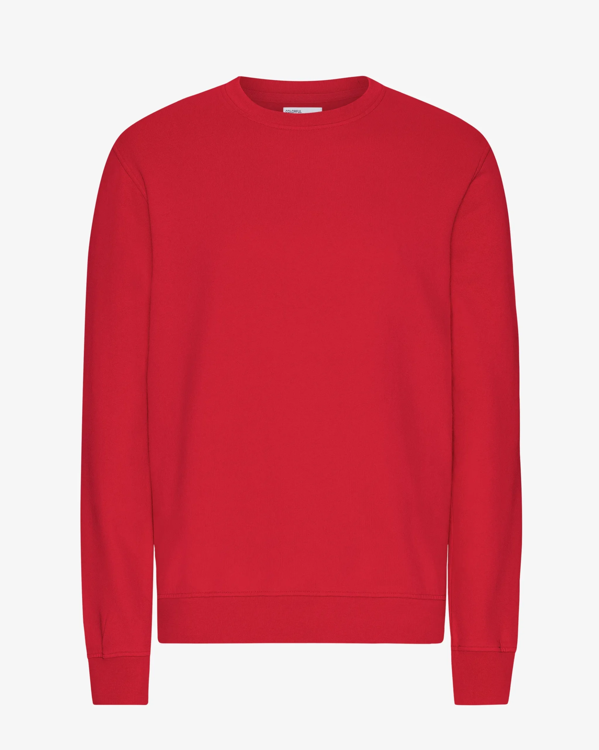 Classic Organic Crew - Scarlet Red