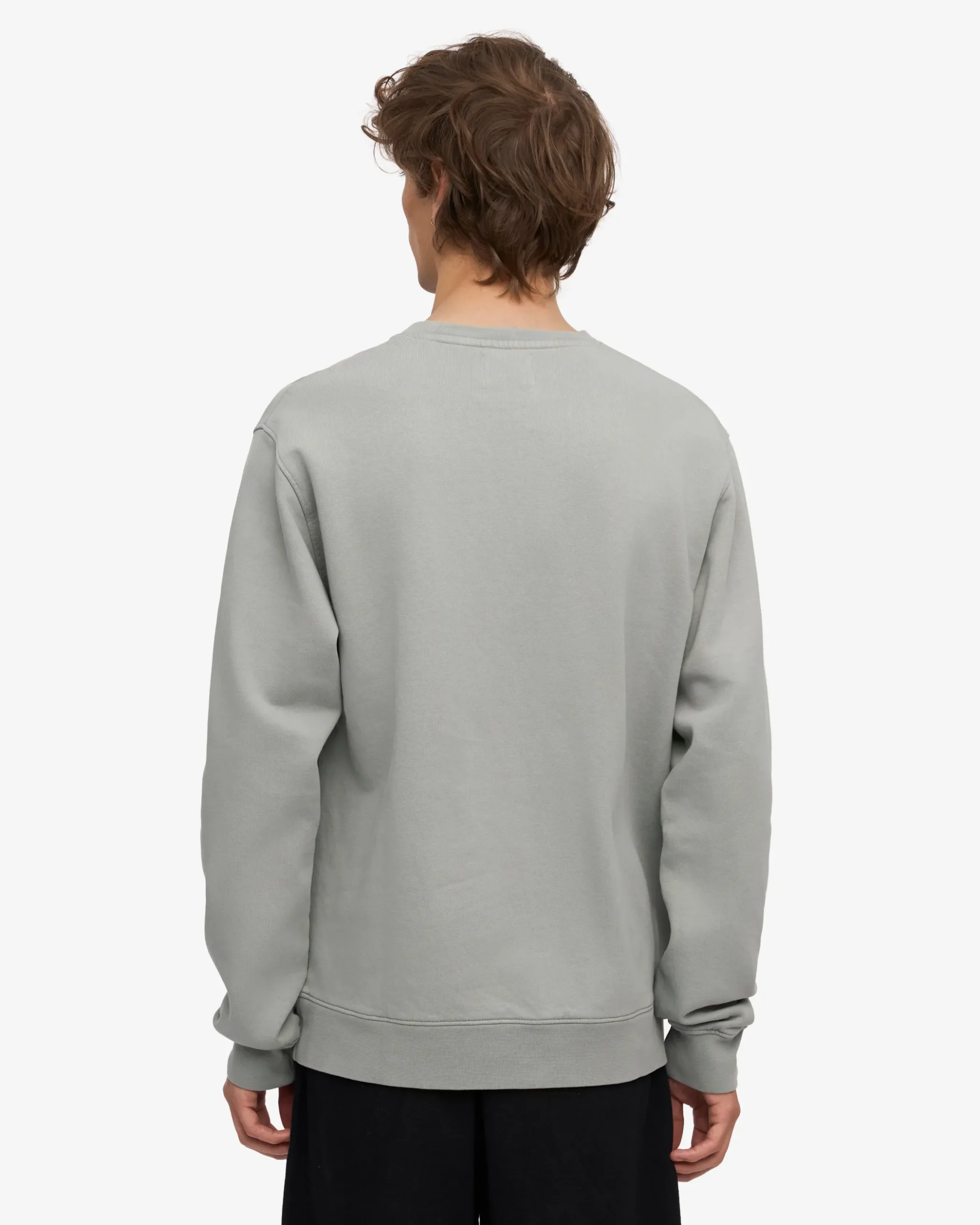 Classic Organic Crew - Steel Blue