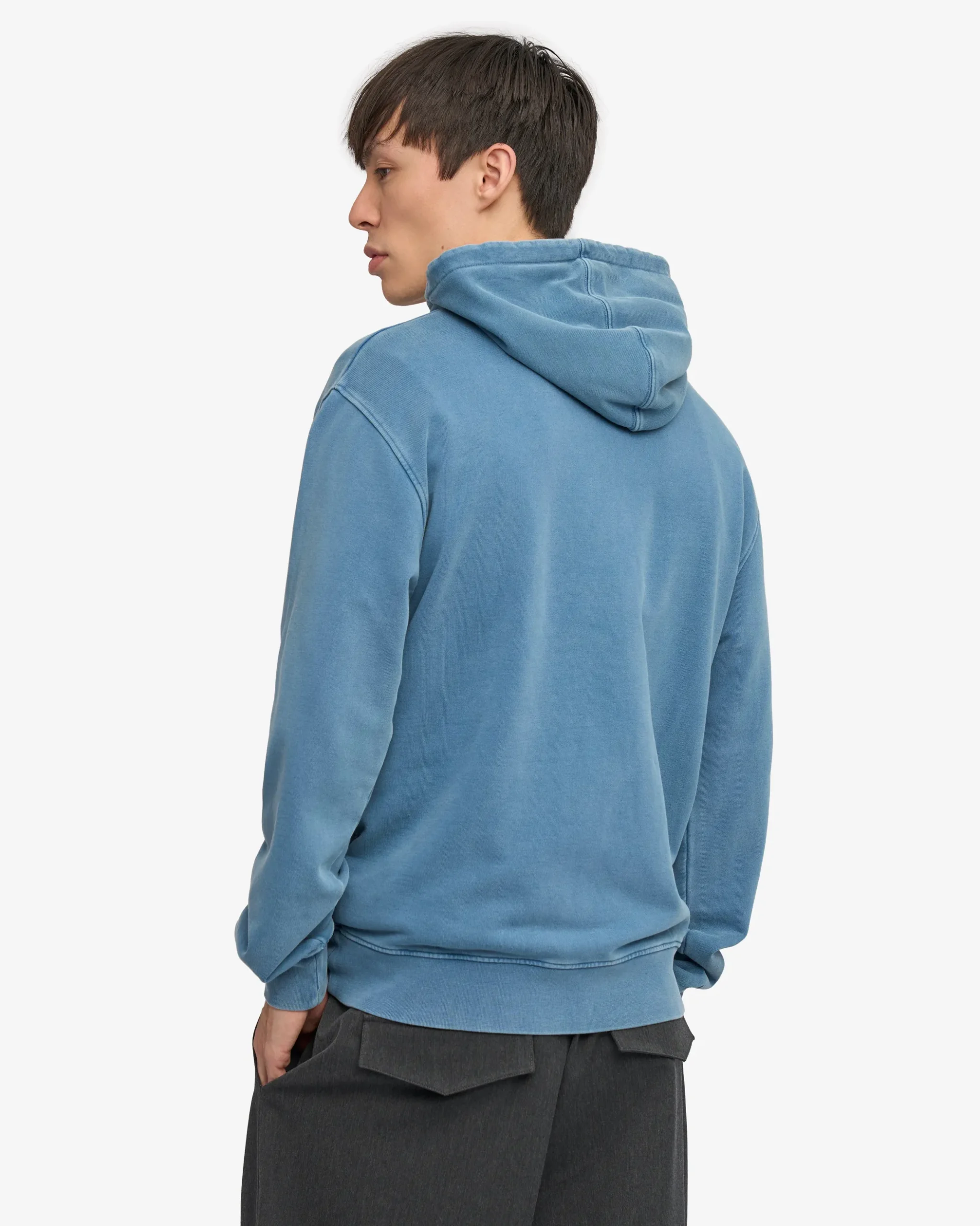 Classic Organic Hood - Faded Indigo