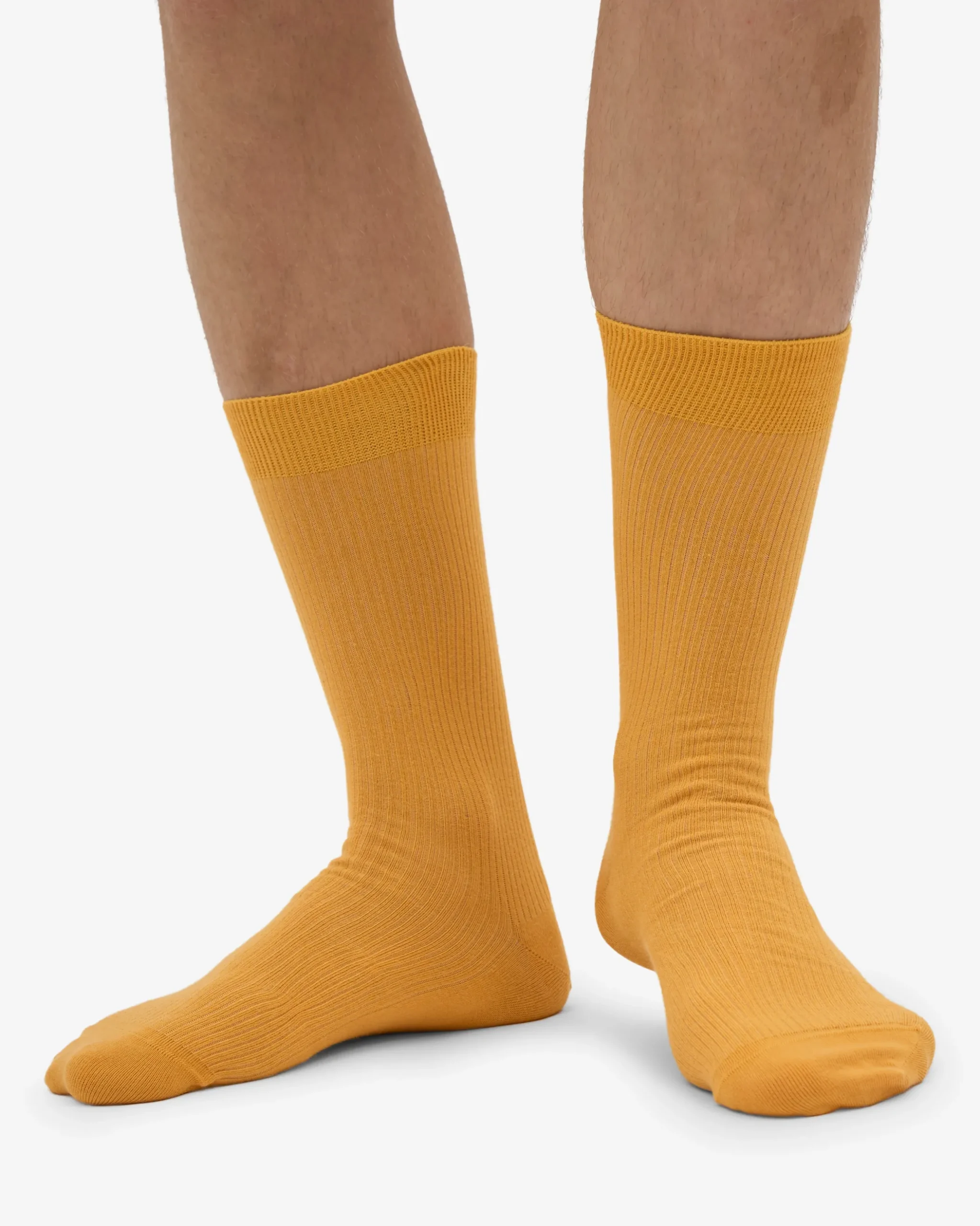 Classic Organic Sock - Burned Yellow (3-Pack)