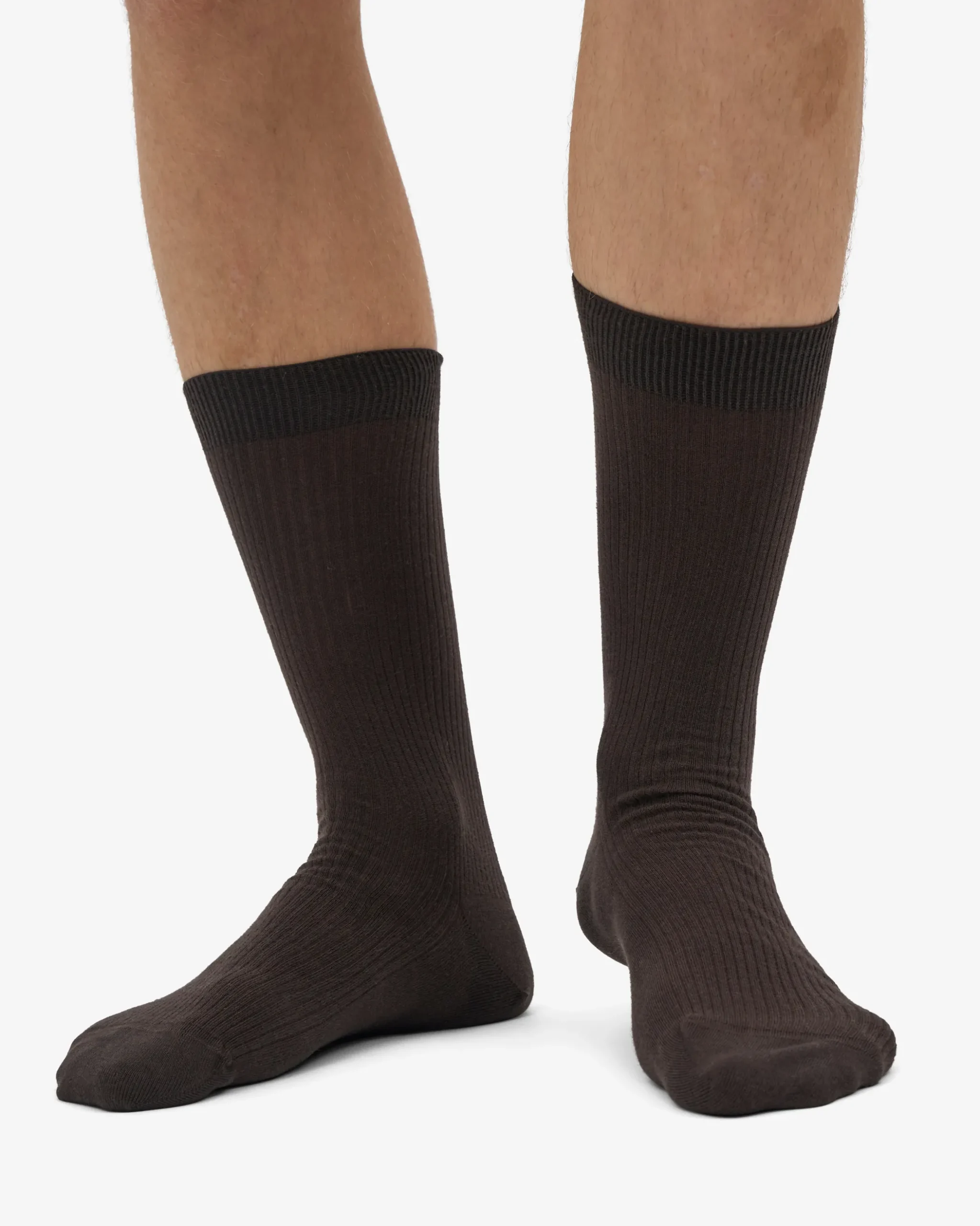 Classic Organic Sock - Coffee Brown