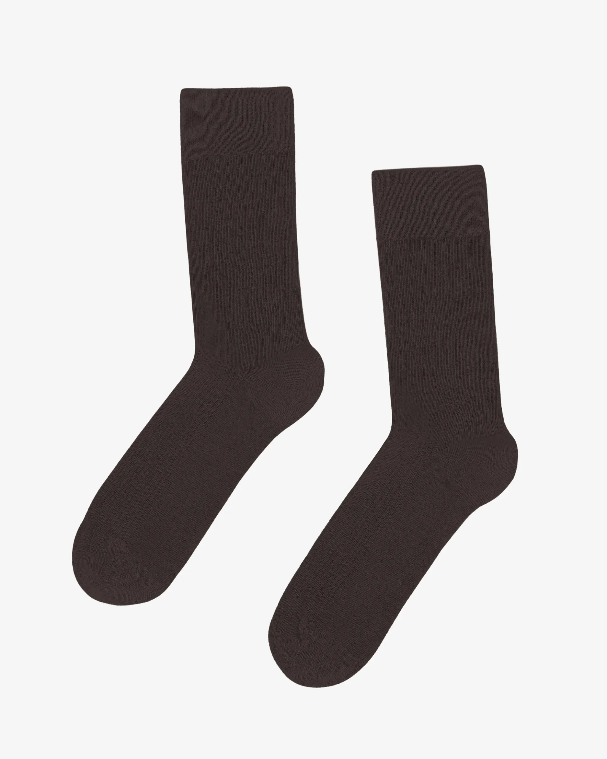 Classic Organic Sock - Coffee Brown