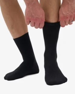 Classic Organic Sock - Deep Black