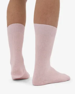 Classic Organic Sock - Faded Pink