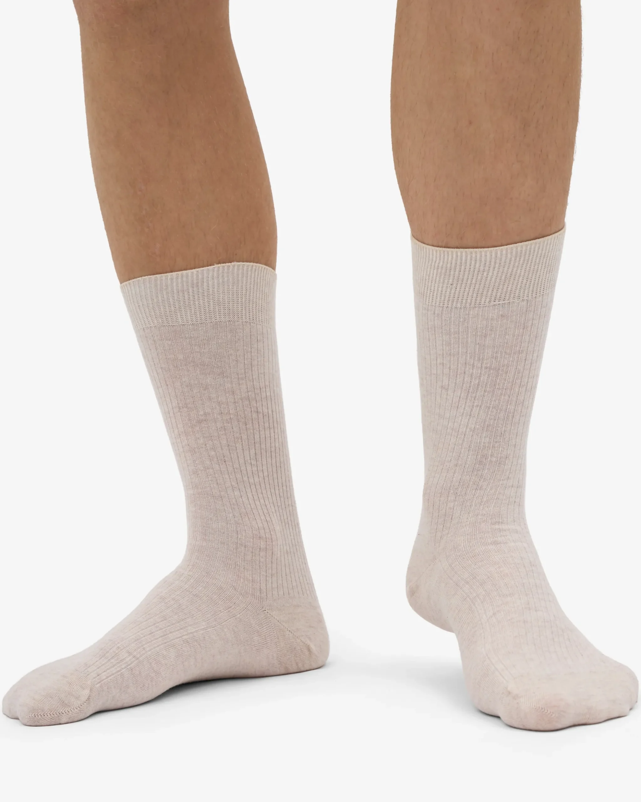 Classic Organic Sock - Ivory White (3-Pack)
