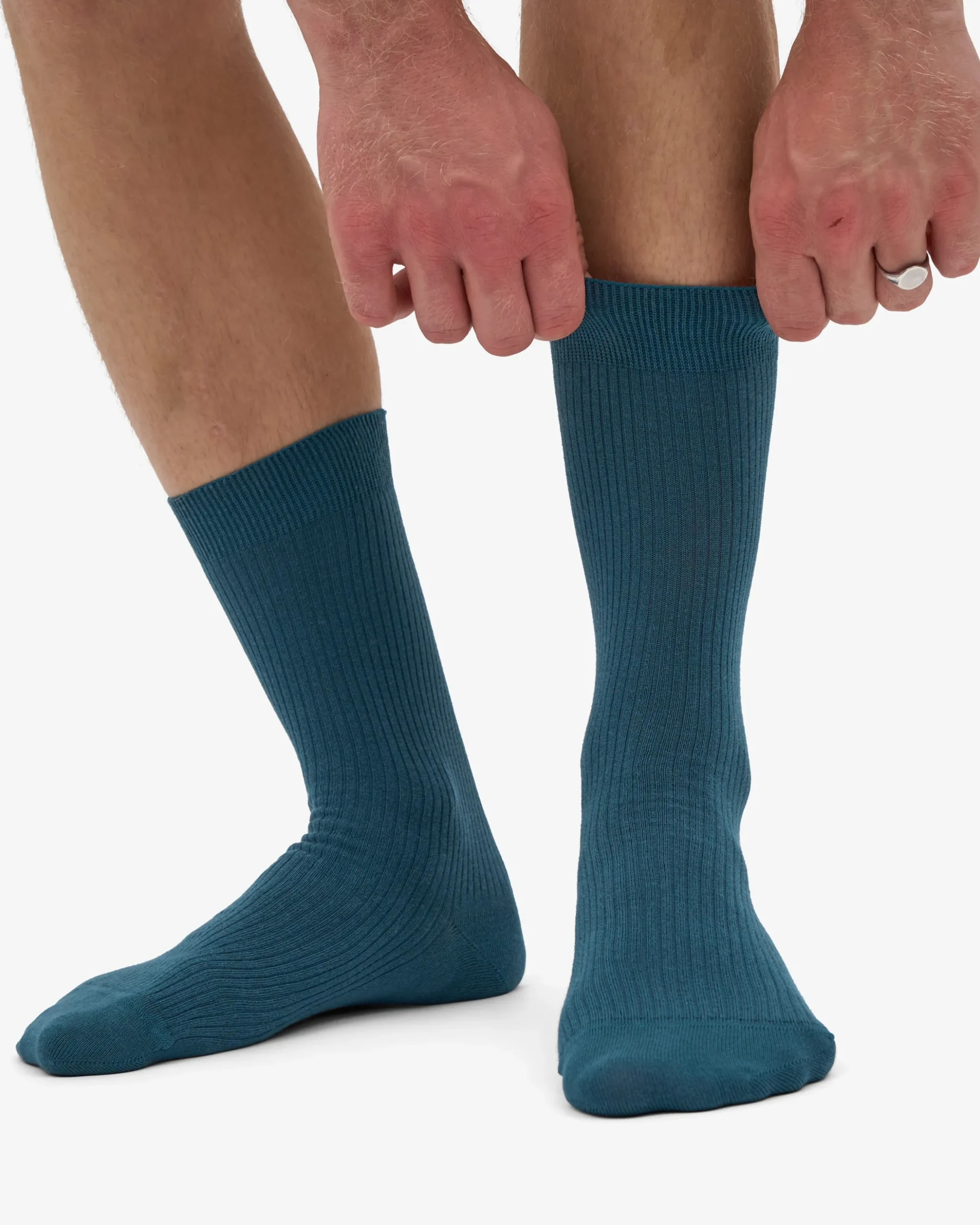 Classic Organic Sock - Ocean Green