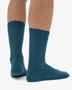 Classic Organic Sock - Ocean Green