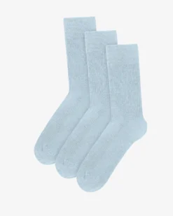 Classic Organic Sock - Polar Blue (3-Pack)