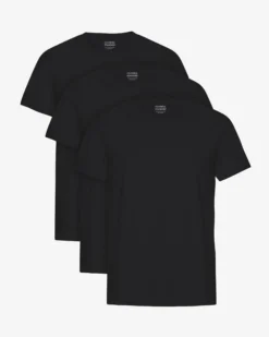 Classic Organic Tee - Deep Black (3-Pack)