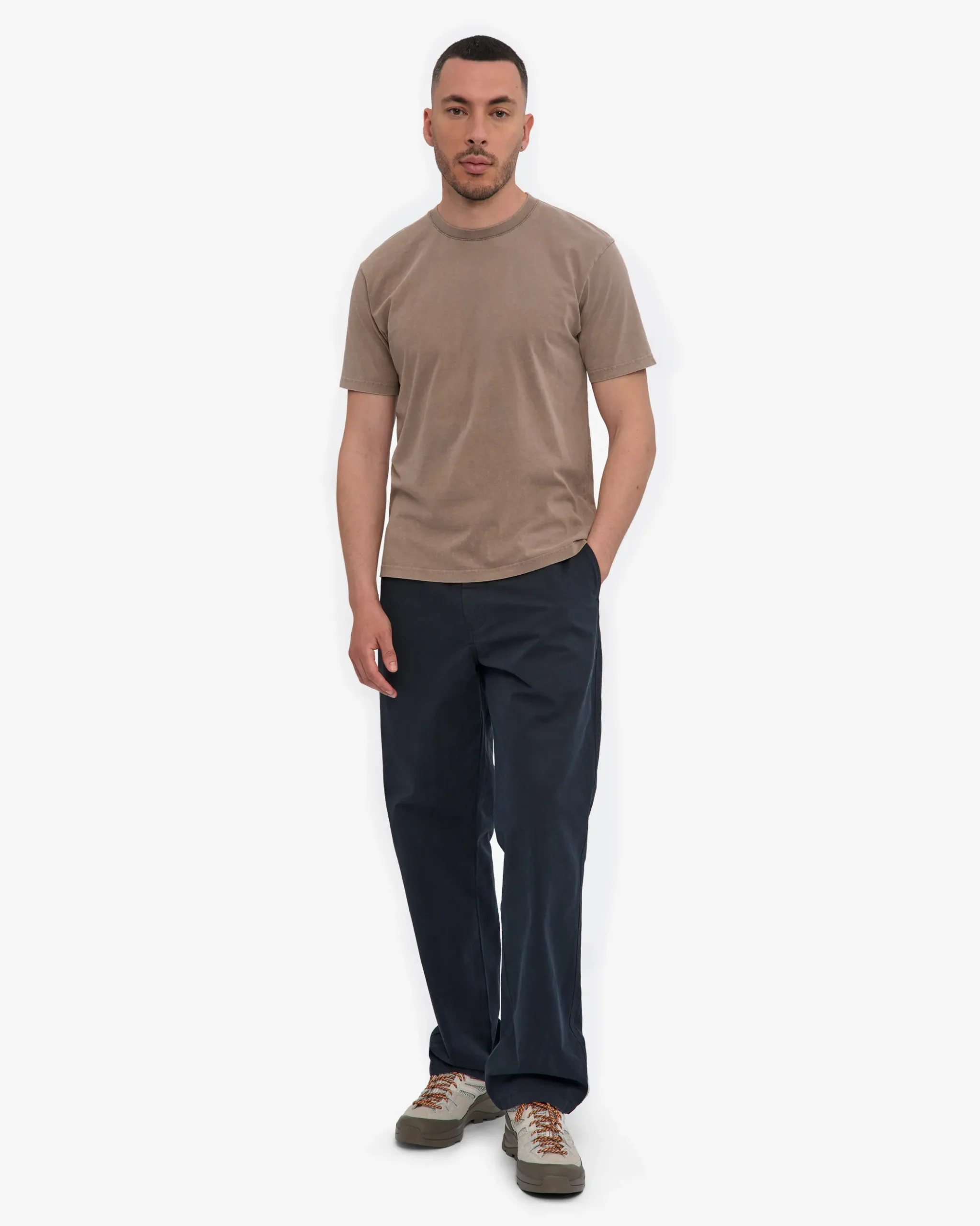 Classic Organic Tee - Faded Khaki