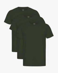 Classic Organic Tee - Hunter Green (3-Pack)
