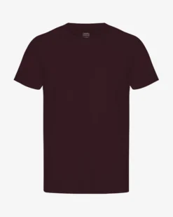 Classic Organic Tee - Oxblood Red