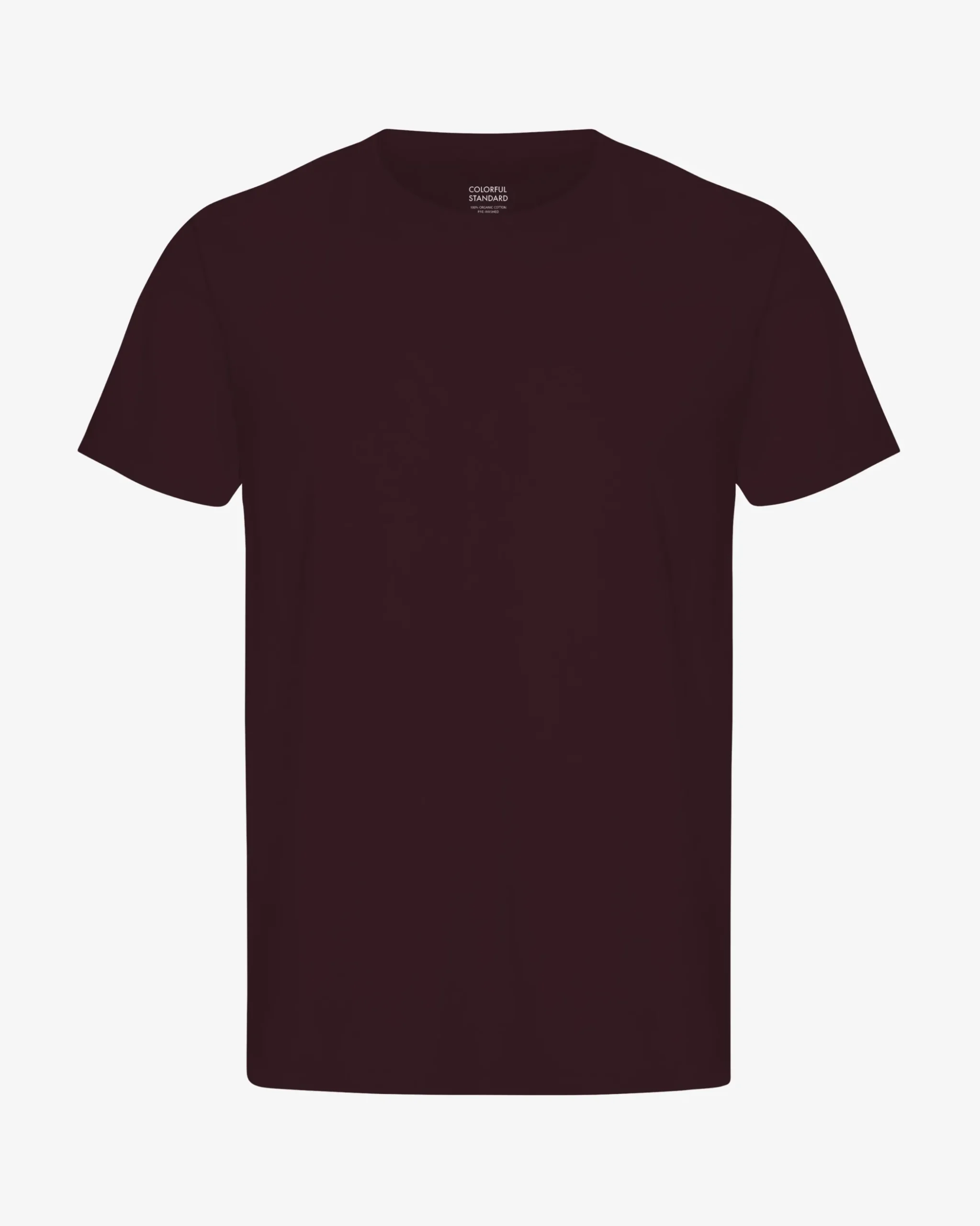 Classic Organic Tee - Oxblood Red