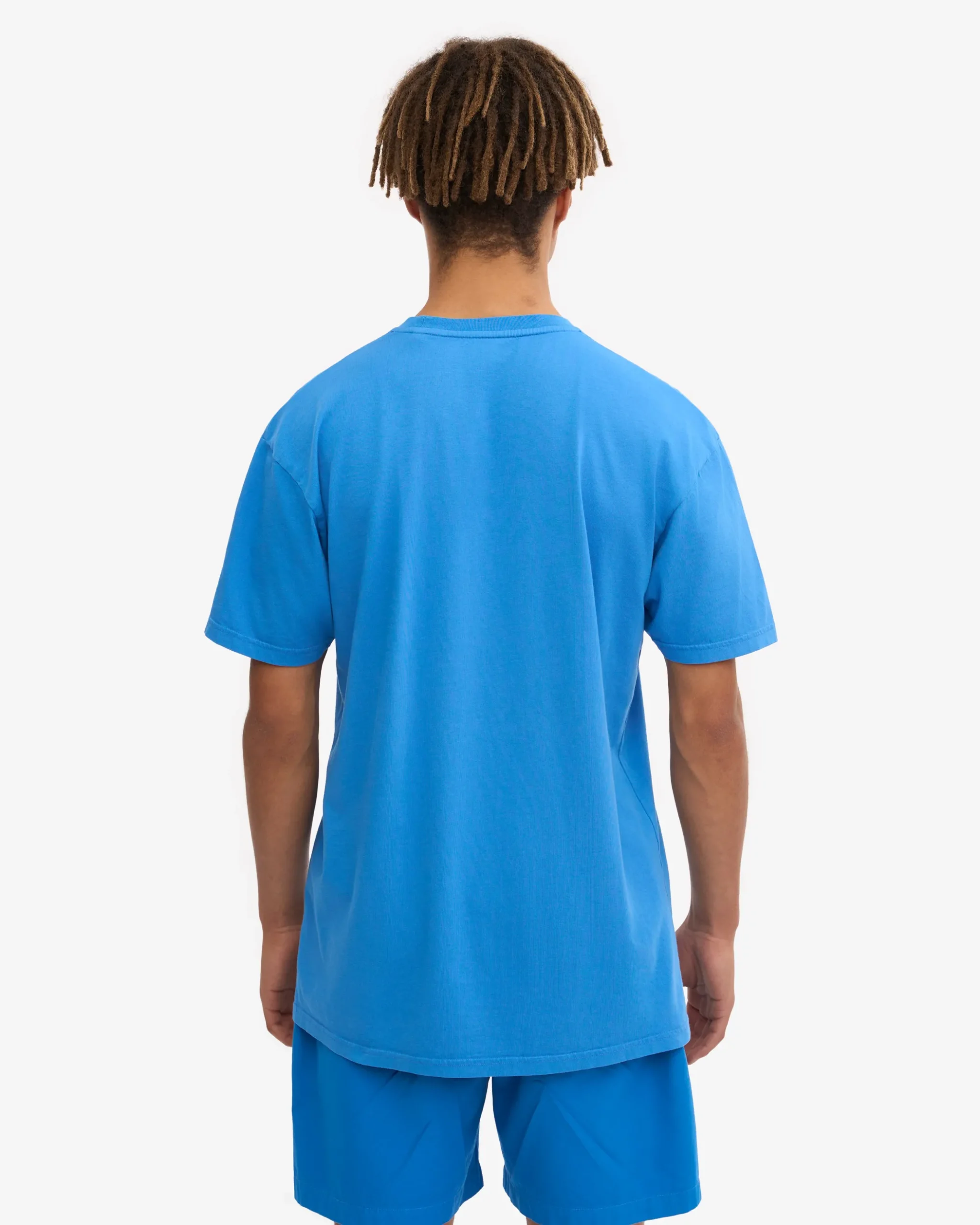 Classic Organic Tee - Pacific Blue (3-Pack)