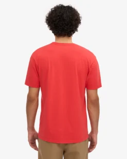 Classic Organic Tee - Red Tangerine (3-Pack)