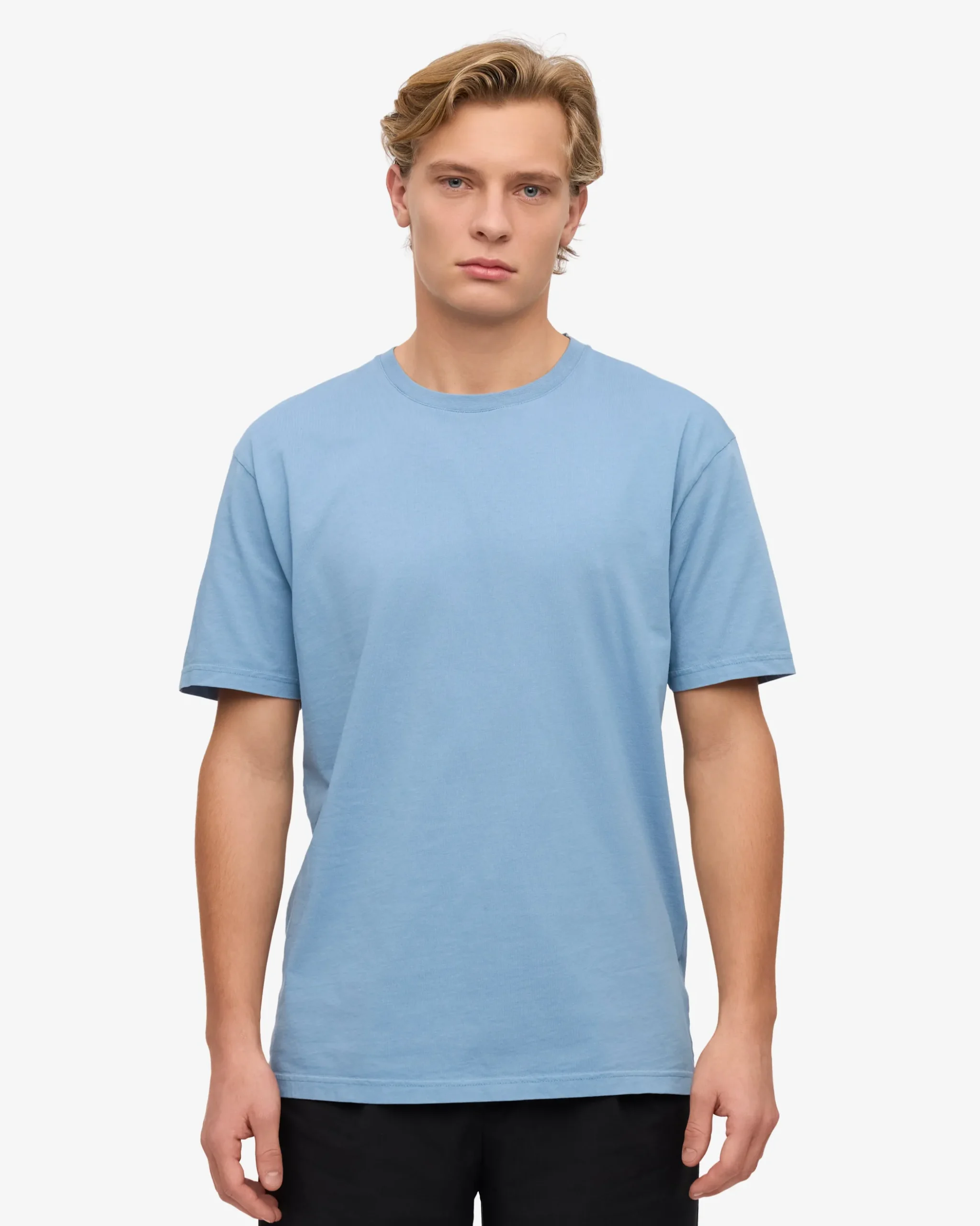 Classic Organic Tee - Seaside Blue (3-Pack)