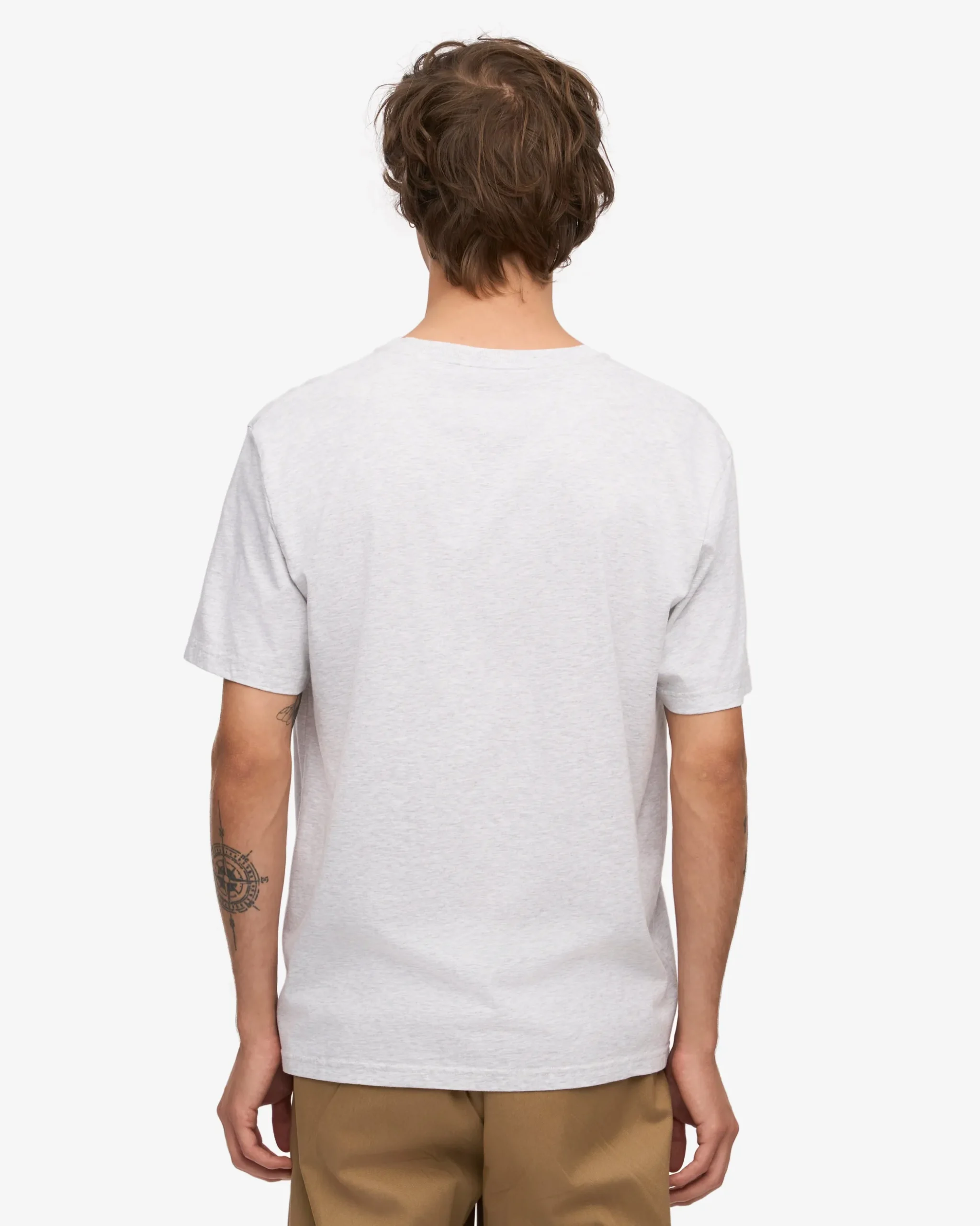 Classic Organic Tee - Snow Melange (3-Pack)