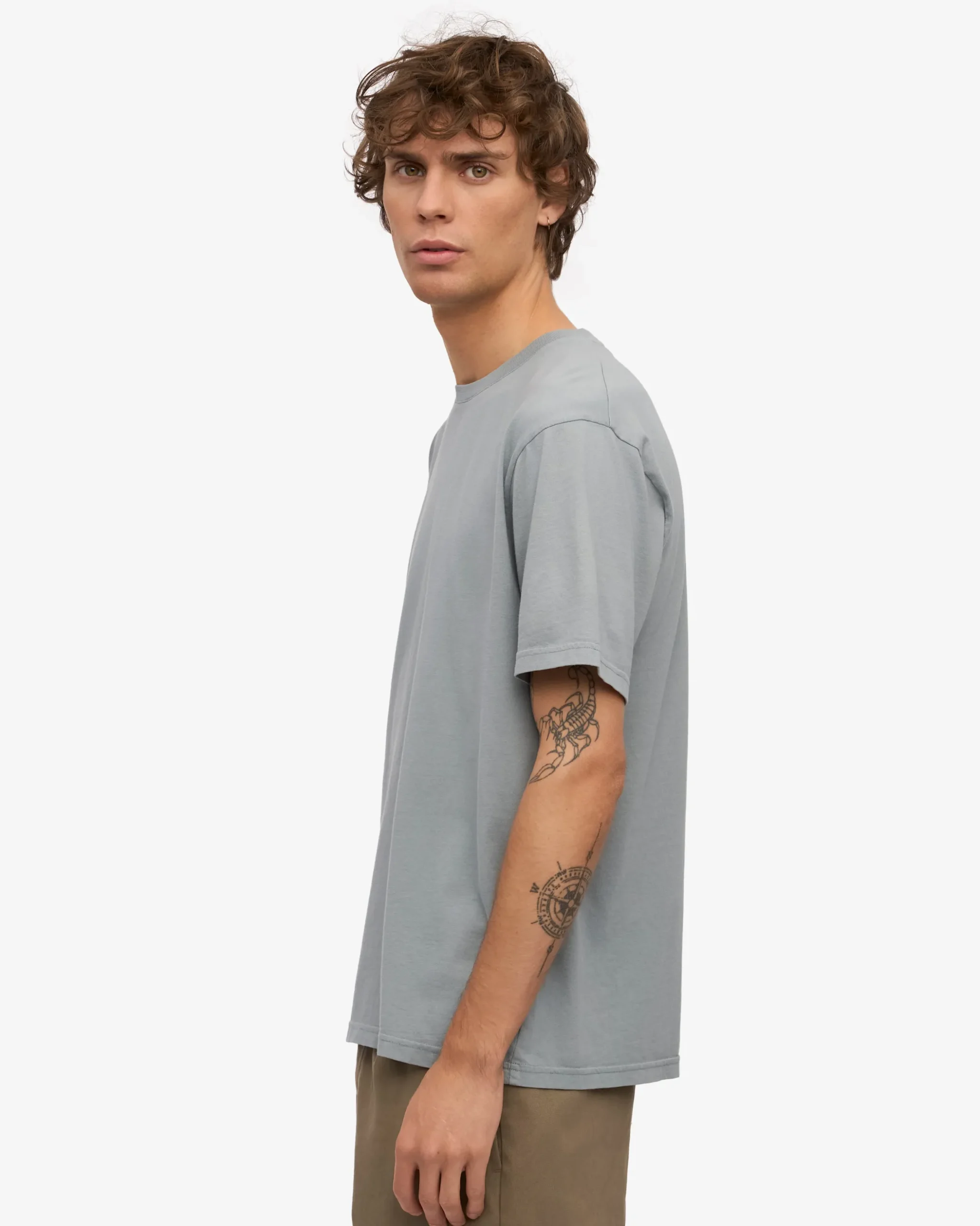 Classic Organic Tee - Steel Blue (3-Pack)