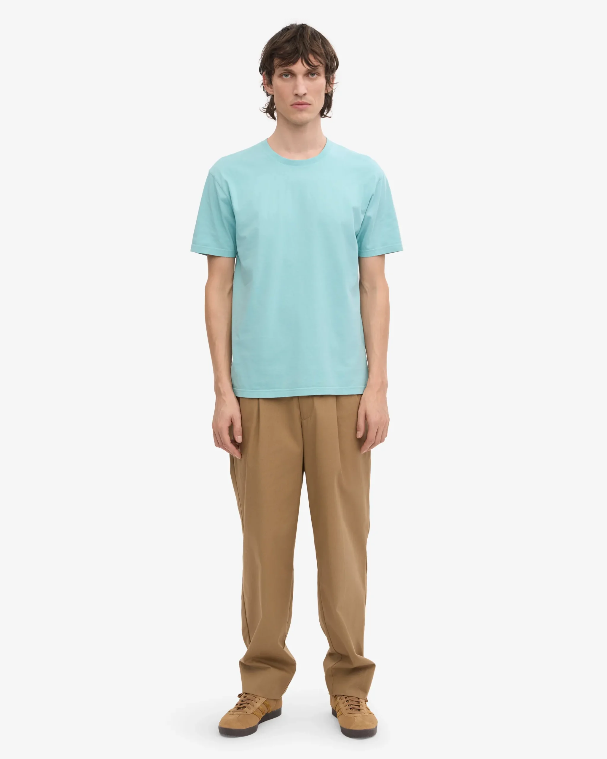 Classic Organic Tee - Teal Blue (3-Pack)