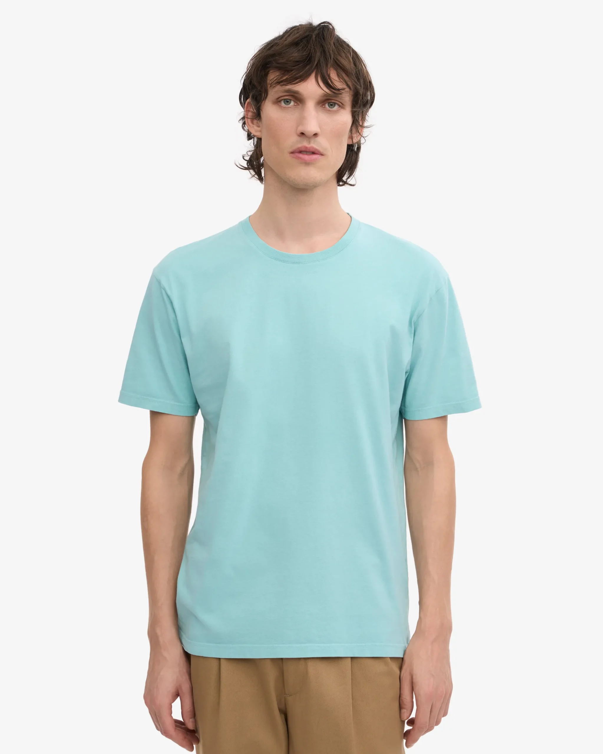 Classic Organic Tee - Teal Blue (3-Pack)