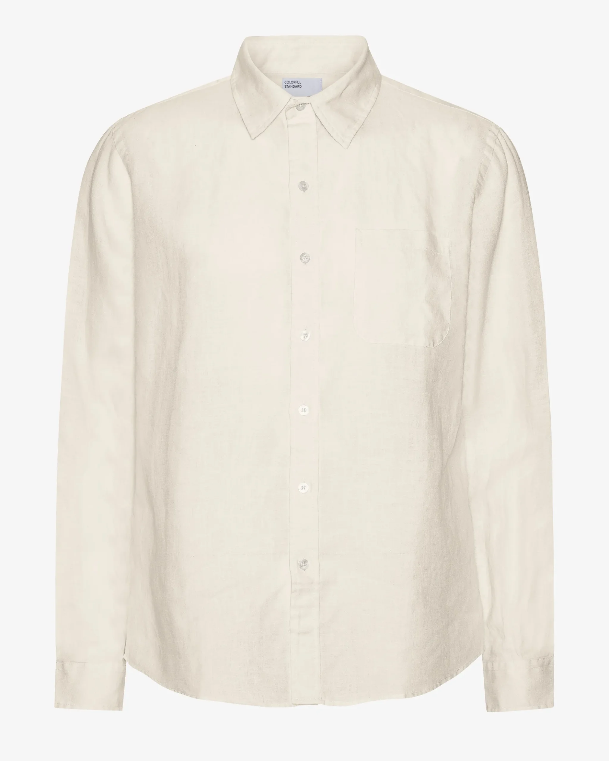 Linen Shirt - Ivory White