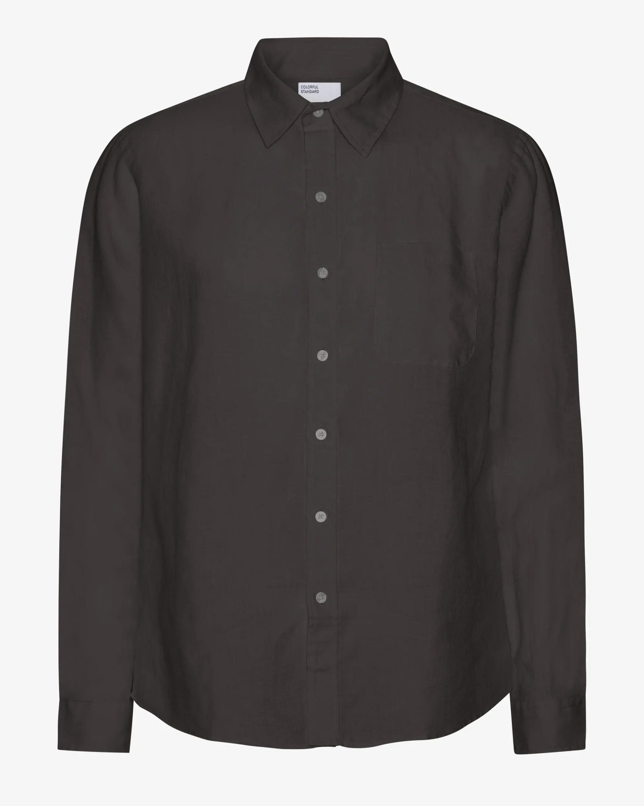 Linen Shirt - Lava Grey