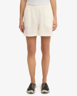 Linen Shorts - Ivory White