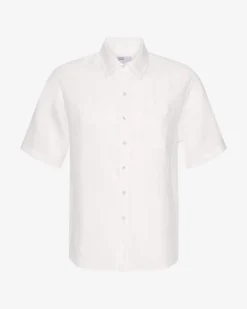 Linen SS Shirt - Optical White