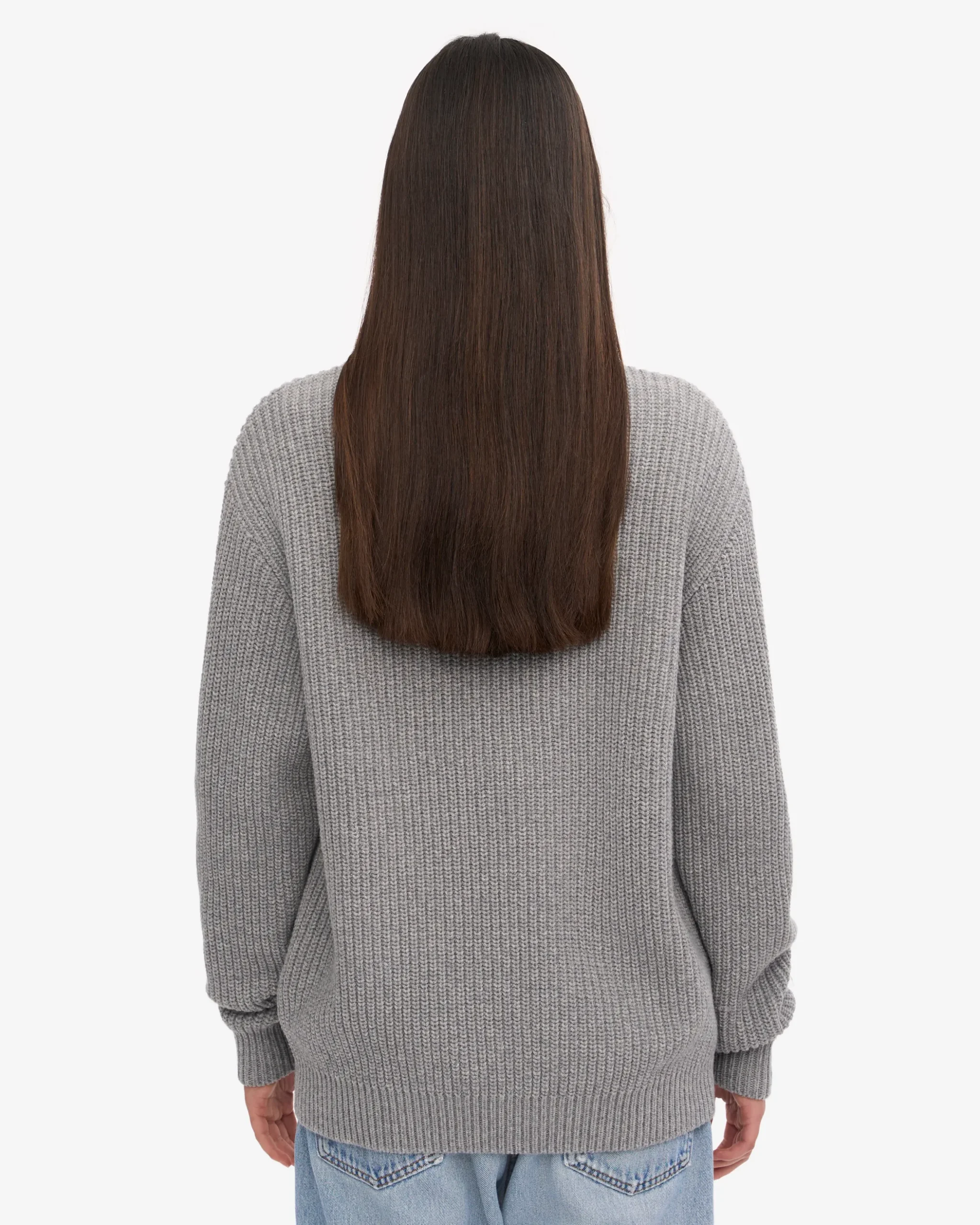 Merino Quarter Zip - Heather Grey