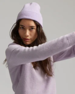 Merino Wool Beanie - Burned Orange