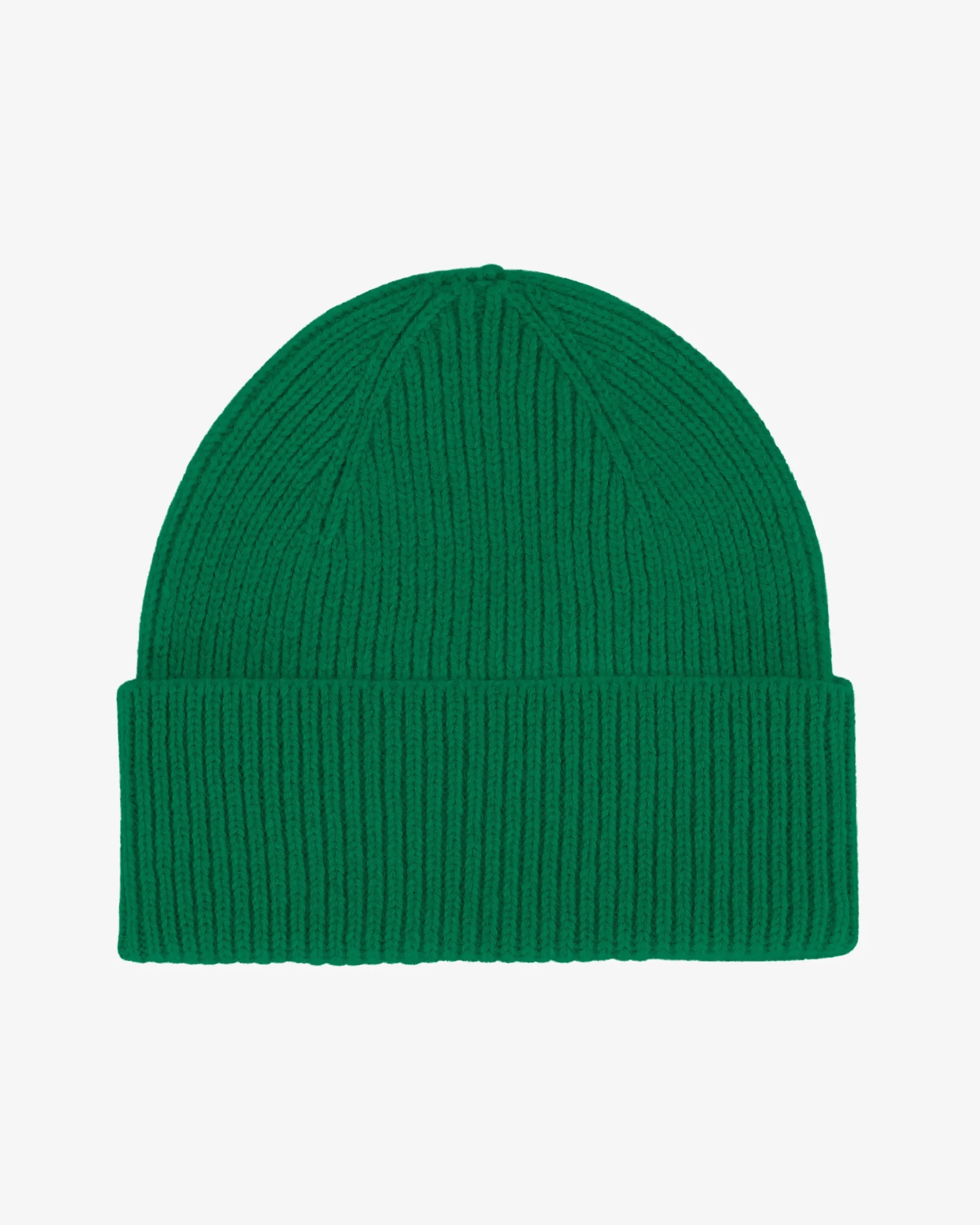 Merino Wool Beanie - Kelly Green
