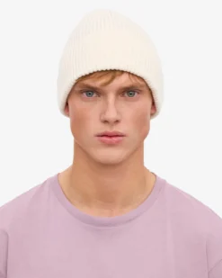 Merino Wool Beanie - Seaside Blue
